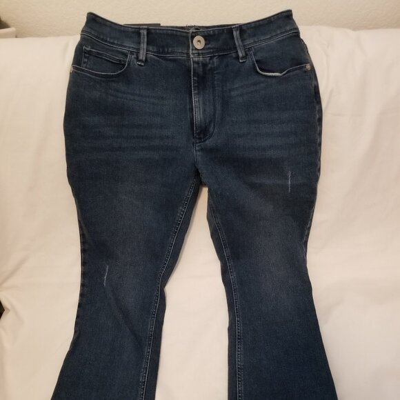NWT J. Jill Dark Wash Denim Jeans Sz 2 - Picture 1 of 4